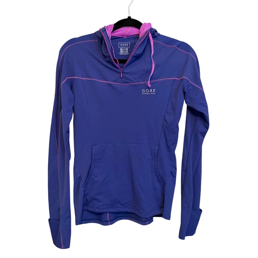 Gore Running Wear Top Small Purple Athletic Performance Activewear Training NEW
